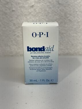 OPI Bond Aid PH Balancing Agent 1 fl oz / 30 ml Maximize Adhesion NEW
